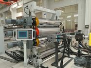 PE / PP ورق های پلاستیکی ماشین آلات تولید خط تک پیچ 750-2000mm