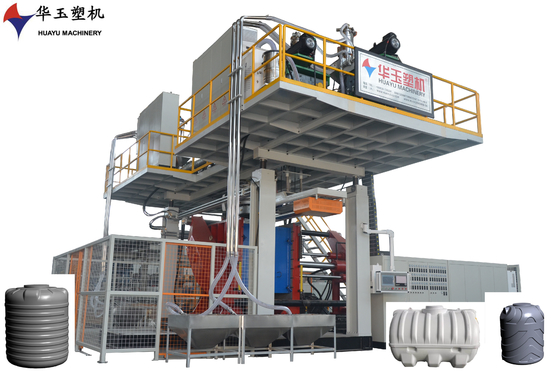 دستگاه قالب‌گیری بادی مخزن آب 2600 لیتری HDPE تمام اتوماتیک