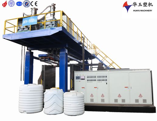 1000L یک لایه مخزن آب ماشین قالب گیری با کنترل PLC، موتور زیمنس